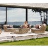Cane-line Basket 2-seater sofa, incl. AirTouch Cushions - outdoor view