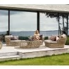 Cane-line Basket 2-seater sofa, incl. AirTouch Cushions - outdoor view - Cane-line Basket 2-seater sofa, incl. AirTouch Cushions - outdoor view