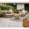Cane-line Basket 2-seater sofa, incl. AirTouch Cushions - front - Cane-line Basket 2-seater sofa, incl. AirTouch Cushions - front