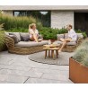 Cane-Line Basket 2-Seater Sofa Natural Armrest Full View