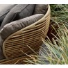 Cane-Line Basket 2-Seater Sofa Natural Armrest