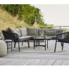 Cane-Line Ocean 2-Seater Sofa, Left Module outdoor view - Cane-Line Ocean 2-Seater Sofa, Left Module outdoor view
