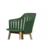 Cane-Line Choice Counter Chair Base W/4 Legs INDOOR/OUTDOOR Dark Green - Cane-Line Choice Counter Chair Base W/4 Legs INDOOR/OUTDOOR Dark Green