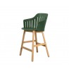 Cane-Line Choice Counter Chair Base W/4 Legs INDOOR/OUTDOOR Dark Green