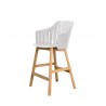 Cane-Line Choice Counter Chair Base W/4 Legs INDOOR/OUTDOOR White