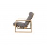 Cane-Line Endless Soft Highback Chair Incl. Grey Cane-Line Airtouch Cushion Set  Side view