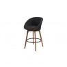 Cane-Line Peacock Bar Chair W/Teak Legs front 