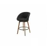 Cane-Line Peacock Bar Chair W/Teak Legs front  - Cane-Line Peacock Bar Chair W/Teak Legs front 