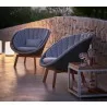 Cane-Line Peacock Lounge Chair Dark grey, Cane-line Focus - Cane-Line Peacock Lounge Chair Dark grey, Cane-line Focus