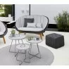 Cane-Line Cube Footstool  & Sofa Set - Cane-Line Cube Footstool  & Sofa Set
