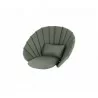 Cane-Line Peacock Lounge Chair Cushion Grey - Cane-Line Peacock Lounge Chair Cushion Grey