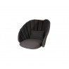 Cane-Line Peacock Lounge Chair Cushion Dark Grey