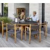 Cane-Line Aspect Dining Table Outdoor View 1 - Cane-Line Aspect Dining Table Outdoor View 1