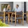 Cane-Line Aspect Dining Table Outdoor View 4 - Cane-Line Aspect Dining Table Outdoor View 4