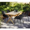 Cane-Line Breeze Chair, Stackable -  Black Outdoor View