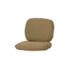 Cane-Line Hive Highback Chair Seat & Back Cushion Turmeric yellow - Cane-Line Hive Highback Chair Seat & Back Cushion Turmeric yellow