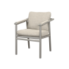 Cane-Line Sticks Armchair Taupe aluminium sand