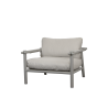 Cane-Line Sticks Lounge Chair Taupe, aluminium sand