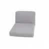 Cane-Line Chester Lounge Chair Cushion Set Grey - Cane-Line Chester Lounge Chair Cushion Set Grey
