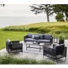 Cane-Line Connect Lounge Chair garden view - Cane-Line Connect Lounge Chair garden view