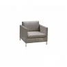Cane-Line Connect Lounge Chair taupe cushion - Cane-Line Connect Lounge Chair taupe cushion