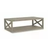 X Coffee Table in Coastal Teak - X Coffee Table in Coastal Teak