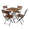 French Café Bistro Dining Set - 5 Pieces