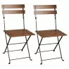 French Café Bistro Folding Side Chair - French Café Bistro Folding Side Chair