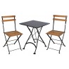 French Café Bistro Dining Set - 3 Pieces