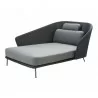 Cane-Line Mega Daybed, Right, Incl. Grey Cane-Line AirTouch Cushions Image  - Cane-Line Mega Daybed, Right, Incl. Grey Cane-Line AirTouch Cushions Image 