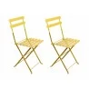 French Café Bistro Folding Side Chair - Yellow - French Café Bistro Folding Side Chair - Yellow