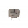 Cane-Line Connect Dining Lounge Corner Module taupe