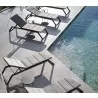 Cane-Line Siesta Sunbed pool view - Cane-Line Siesta Sunbed pool view