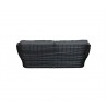 Cane-line Basket 2-seater sofa, incl. AirTouch Cushions - Weave Graphite back