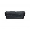 Cane-Line Basket 2-Seater Sofa Graphite Back