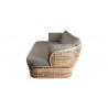 Cane-Line Basket 2-Seater Sofa Natural Side