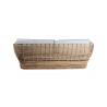 Cane-Line Basket 2-Seater Sofa Natural Back