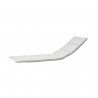 Cane-Line Escape Sunbed Cushion White