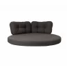 Cane-Line Ocean Large Daybed Cushion Set Dark Grey - Cane-Line Ocean Large Daybed Cushion Set Dark Grey
