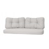 Cane-Line Ocean Large 2-Seater Sofa Cushion Set White