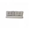 Cane-Line Ocean Large 2-Seater Sofa Cushion Set Grey - Cane-Line Ocean Large 2-Seater Sofa Cushion Set Grey