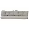 Cane-Line Ocean Large 3-Seater Sofa Cushion Set Grey - Cane-Line Ocean Large 3-Seater Sofa Cushion Set Grey