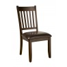  Alpine Furniture Capitola Side Chairs in Espresso - Angled