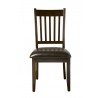  Alpine Furniture Capitola Side Chairs in Espresso - Front
