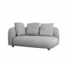 Cane-Line Capture 2-Seater Sofa Module Light Gray