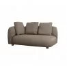 Cane-Line Capture 2-Seater Sofa Module Taupe - Cane-Line Capture 2-Seater Sofa Module Taupe