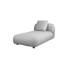 Cane-Line Capture Chaise Lounge Sofa Module Light Grey