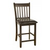  Alpine Furniture Capitola Faux Marble Dining Chair - Angled