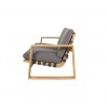 Cane-Line Endless Soft 2-Seater Sofa Incl. Grey Cane-Line Airtouch Cushion Set  side view
