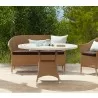Cane-Line Lansing 2-Seater Sofa Outdoor View 1 - Cane-Line Lansing 2-Seater Sofa Outdoor View 1